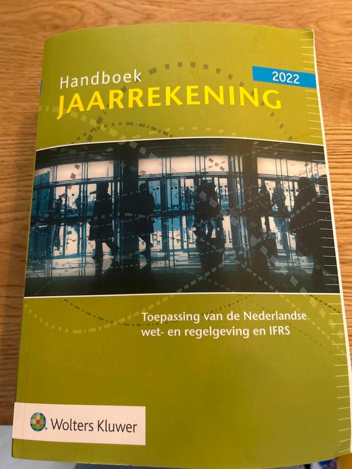 Handboek Jaarrekening 2022, Boeken, Studieboeken en Cursussen, Zo goed als nieuw, HBO, Beta, Verzenden