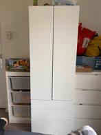 SMÅSTAD / PLATSA Kledingkast wit, Ophalen, Zo goed als nieuw, 50 tot 75 cm, 200 cm of meer