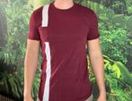 Rood tshirt met wit, Ophalen of Verzenden, Zo goed als nieuw, Maat 48/50 (M), Rood
