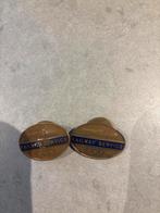 Oude Engelse trein badges G.W.R., Ophalen of Verzenden, Gebruikt, Overige materialen