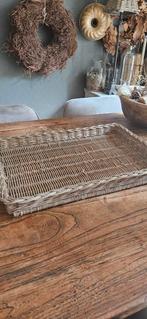 Rotan dienblad, Huis en Inrichting, Ophalen of Verzenden, Zo goed als nieuw, Overige materialen