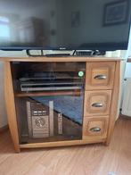 TV-Audio meubel eiken, Ophalen, Eikenhout, Zo goed als nieuw, Minder dan 100 cm