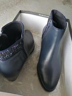 Korte laarsjes met glitter maat 36, Ophalen, Zo goed als nieuw, Blauw