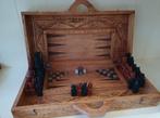 Vintage Houten Schaakspel, Huis en Inrichting, 50 tot 100 cm, Ophalen of Verzenden, Zo goed als nieuw, Minder dan 50 cm