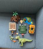 Playmobil dino’s met auto en aanhangwagen., Ophalen of Verzenden, Gebruikt