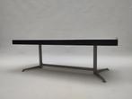 Vintage houten salontafel koffietafel wenge hout, Ophalen