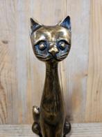 POES / KAT / bronzen beeld / tuinbeeld, Dierenbeeld, Nieuw, Info@huisentuindecoratiemarie.nl, Huis en tuin decoratie marie
