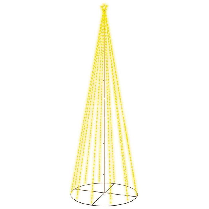 AANBIEDING | Kegelkerstboom 732 LED's warmwit 160 x 500 cm!, Diversen, Kerst, Nieuw, Verzenden