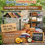 GEZOCHT Kledingrekken gezocht voor rommelmarkt, Kleding | Dames, Ophalen of Verzenden, Met wielen, Gebruikt