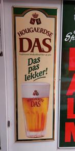 Emaille reclame bord Hougaerdse Das Bier, Brouwerij, Horeca, Verzamelen, Merken en Reclamevoorwerpen, Ophalen, Zo goed als nieuw