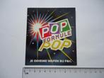 sticker POPFORMULE pop formule p&c peek cloppenburg retro, Verzamelen, Verzenden