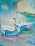 2 zwanen, Ophalen of Verzenden