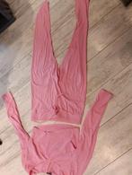 Roze ribstof set - Top & Broek, Onbekend, Ophalen of Verzenden, Zo goed als nieuw