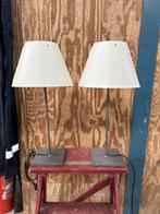 2 Luceplan Costanza schemerlampen / tafellampen, 50 tot 75 cm, Ophalen of Verzenden, Zo goed als nieuw, Metaal