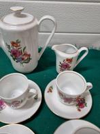 -	Theeservies met bloemen kahla, Ophalen of Verzenden