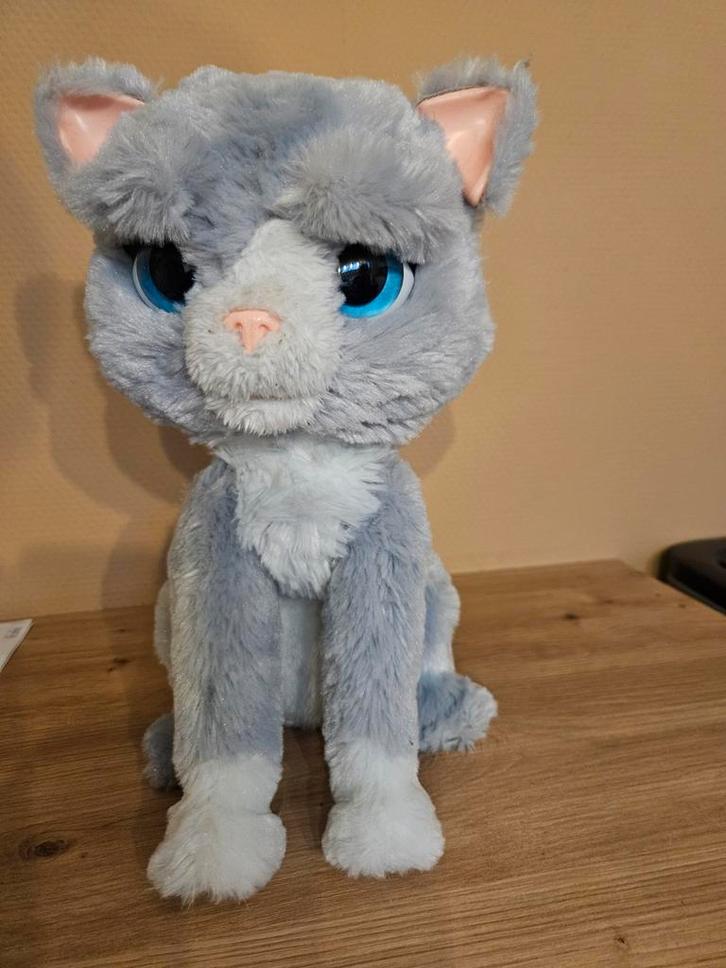 FurReal Friends Bootsie Interactieve Kat, Kinderen en Baby's, Speelgoed | Knuffels en Pluche, Zo goed als nieuw, Poes, Ophalen of Verzenden
