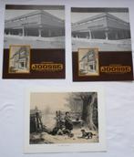 Diverse knipsels, o.a. Jan van de Velde/Duitse gebouwen, Ophalen of Verzenden, Knipsel(s)