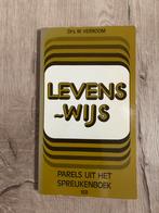 Levenswijs - parels uit het Spreukenboek - drs. W. Verboom, Boeken, Godsdienst en Theologie, Ophalen of Verzenden, Gelezen