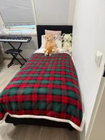 Boxspring eenpersoons, Ophalen, Gebruikt, 90 cm, Eenpersoons