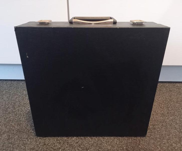 * Vintage hardcase lp koffer platenkoffer (1) *, Muziek en Instrumenten, Behuizingen en Koffers, Gebruikt, Overige instrumenten