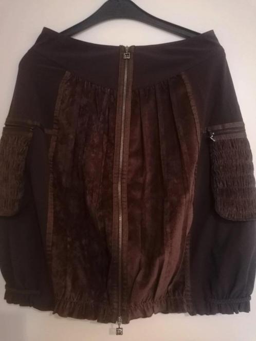 Indies super leuke rok  / maat M/ OPRUIMING, Kleding | Dames, Rokken, Zo goed als nieuw, Maat 38/40 (M), Bruin, Knielengte, Verzenden