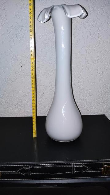 Grote Murano vaas – Handgeblazen Italiaans glas – 38 cm  beschikbaar voor biedingen