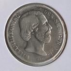 1 Gulden Zilver uit 1864 van Willem III, 1 gulden, Koning Willem III, Verzenden, Zilver