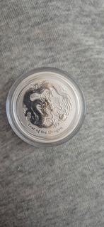 10 x Zilveren Lunar Draak Munt - 2012. 0.5 oz, Koningin Beatrix, Zilver, Losse munt, Overige waardes