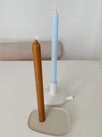 Muuto kandelaar en een Serax kandelaar., Huis en Inrichting, Ophalen of Verzenden, Gebruikt, Overige materialen, Minder dan 25 cm