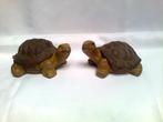 Mooi Beeld, tuinbeeld Schildpad, bruin, Ophalen of Verzenden, Nieuw, Steen, Dierenbeeld