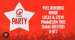 Ticket q music the party, Tickets en Kaartjes, Eén persoon