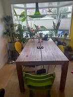 Eettafel eiken 2x1meter, Huis en Inrichting, Tafels | Eettafels, Ophalen, Gebruikt, 100 tot 150 cm, 200 cm of meer