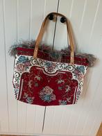 Prachtige tapijt tas, Sieraden, Tassen en Uiterlijk, Tassen | Damestassen, Ophalen of Verzenden, Zo goed als nieuw, Rood, Overige typen