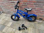 Kinderfiets met zijwieltjes 12 inch +gratis step, Ophalen, Gebruikt, Minder dan 16 inch, Zijwieltjes