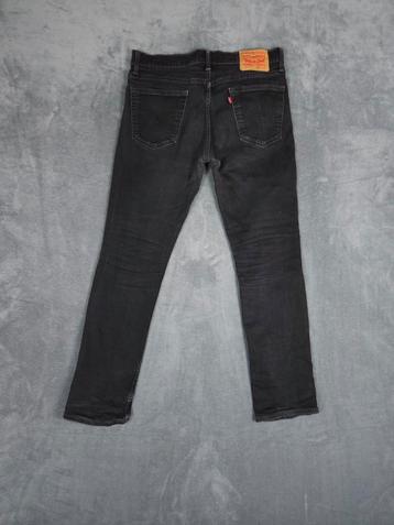 Levi's 511 Broek W36 L32 Zwart Slim Fit Jeans beschikbaar voor biedingen