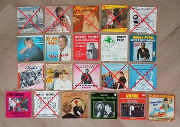11 verschillende Nederlandstalige singles. beschikbaar voor biedingen