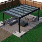 Platdak Glasveranda vrijstaand - LAAGSTE PRIJSGARANTIE, Ophalen, Ketelmeerstraat 152, Info@overkappingplaza.nl, Nieuw