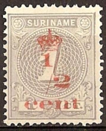 Suriname NVPH nr 60 postfris Hulpuitgifte 1911 beschikbaar voor biedingen