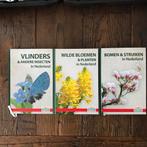 Natuurboeken set: Vlinders, Wilde bloemen, Bomen, Boeken, Natuur, Ophalen of Verzenden, Gelezen, Natuur algemeen