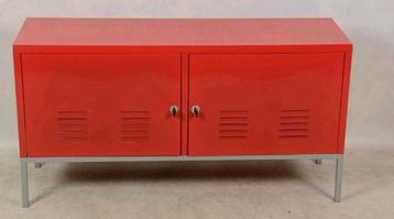 2 rode Ikea Ps locker kastjes  beschikbaar voor biedingen