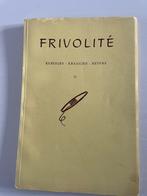 Frivolite boekje met patronen, Hobby en Vrije tijd, Patroon of Boek, Gebruikt, Verzenden