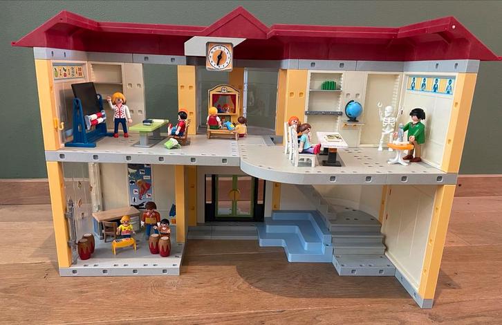 Playmobil 5923 School, Kinderen en Baby's, Speelgoed | Playmobil, Gebruikt, Complete set, Ophalen of Verzenden