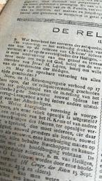 Artikel 1919 relikwie kruisweg afferden Elsloo, Verzamelen, Religie, Ophalen of Verzenden, Zo goed als nieuw