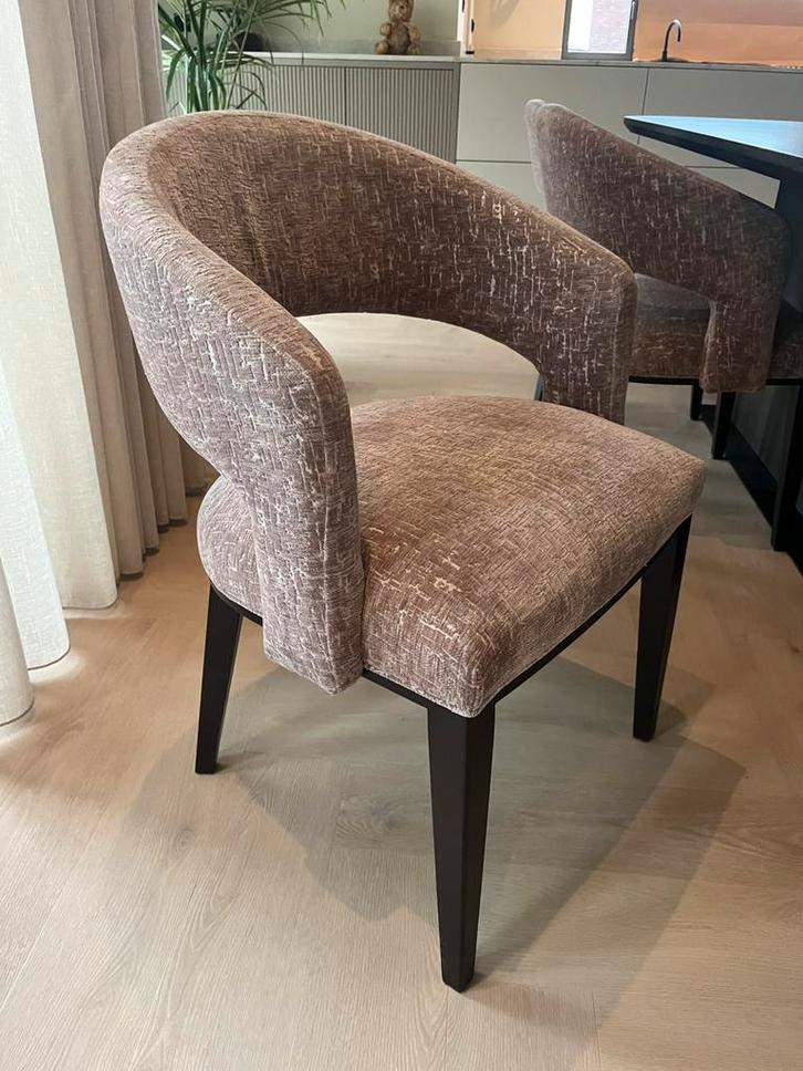 6 Macazz eettafel stoelen model Saba dc *NIEUW* (OF RUILEN), Huis en Inrichting, Stoelen, Nieuw, Vijf, Zes of meer stoelen, Stof