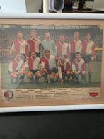 Fijenoord poster 1963, Ophalen, Zo goed als nieuw, Ajax, Poster, Plaatje of Sticker