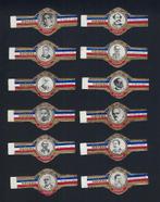 MARCA LA FLOR DE CANO, PRESIDENTES DE CUBA, SERIE CUBANA, Verzenden, Nieuw, Sigarenbandjes