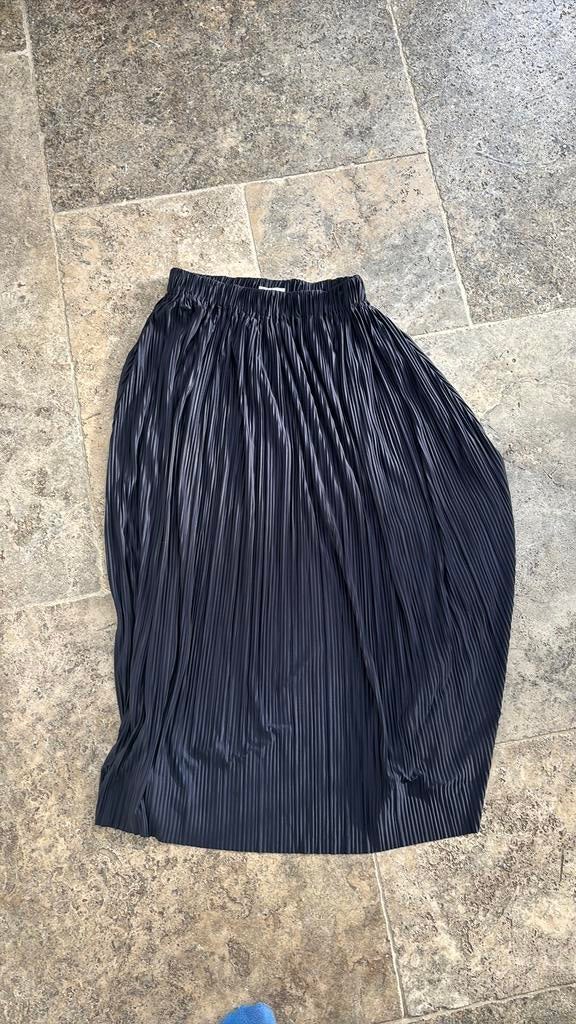 Samsoe en Samsoe UMA rok maat m, Ophalen, Zo goed als nieuw, Blauw, Onder de knie