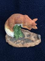 Vossenbeeldje Beeldje Vos Springend, Verzamelen, Beelden en Beeldjes, Ophalen of Verzenden, Zo goed als nieuw, Dier