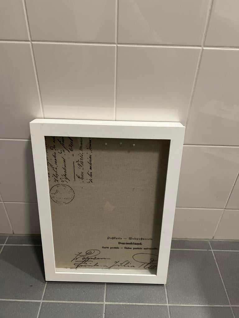 Herinneringenlijst / Fotolijst 30x40 cm, Ophalen
