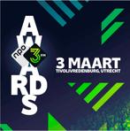 2 kaarten voor de 3fm awards 3 maart 2026, Twee personen